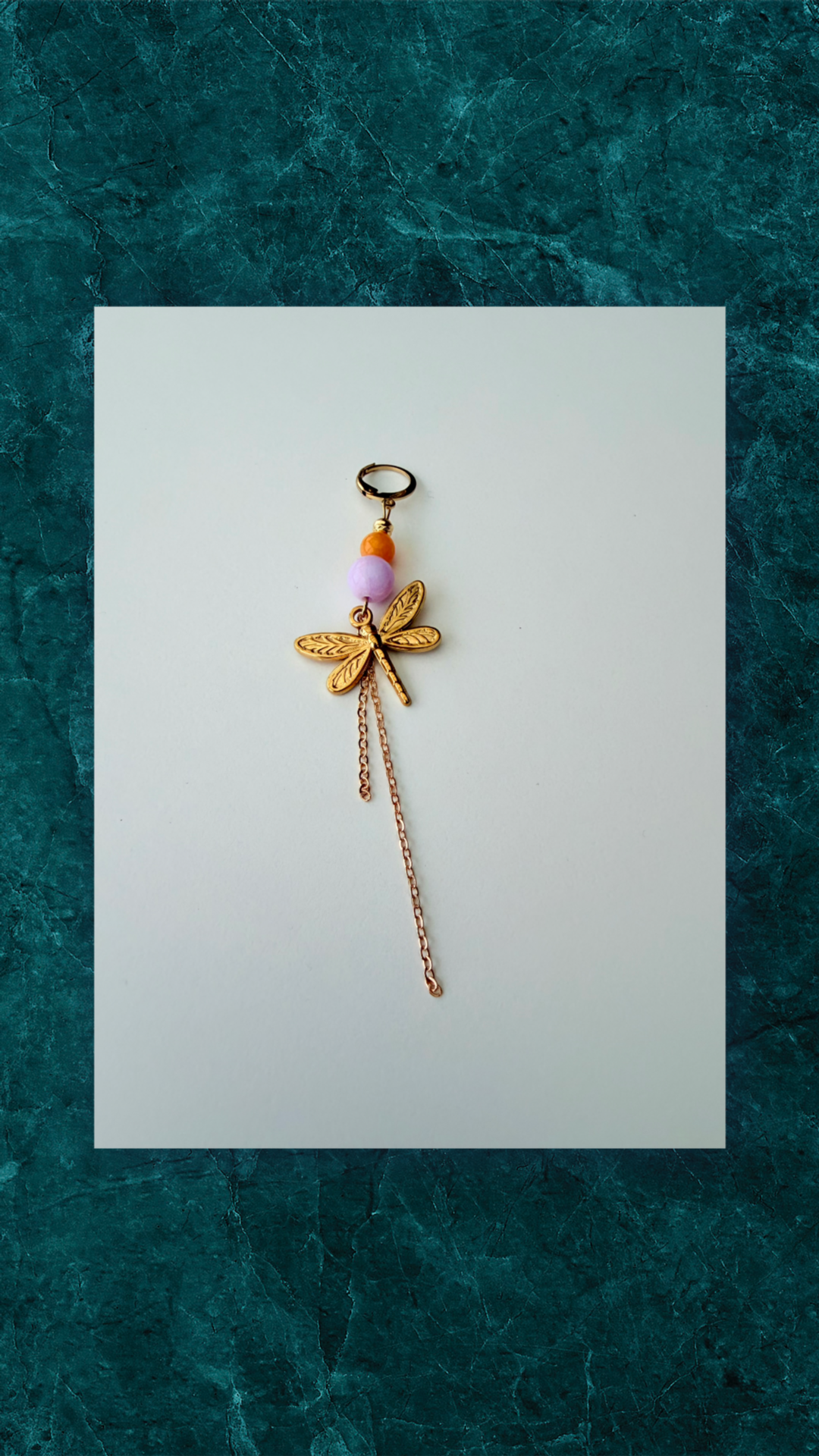 Forgyldt Ørering med Guldsmed - Solistens Valg