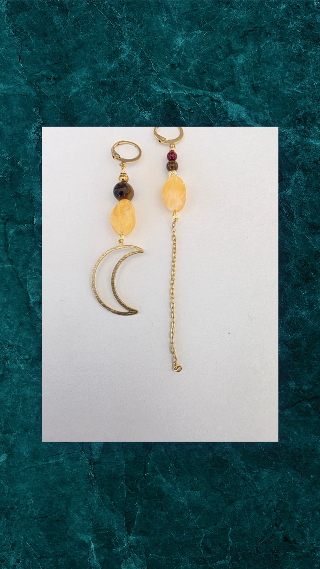 Forgyldte Øreringe - Tidløs Investering