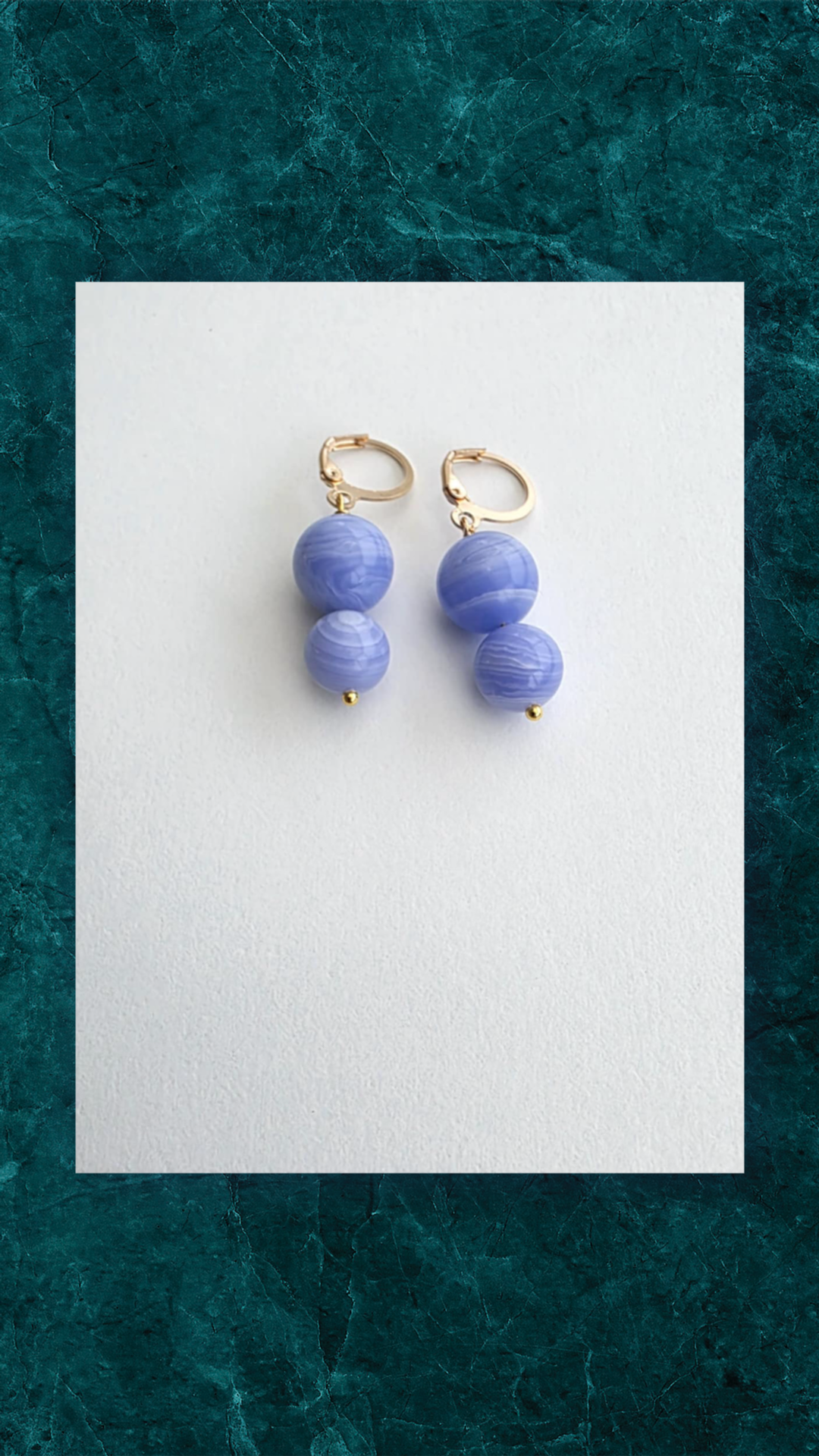 Forgyldte Øreringe - Dansk Håndværk