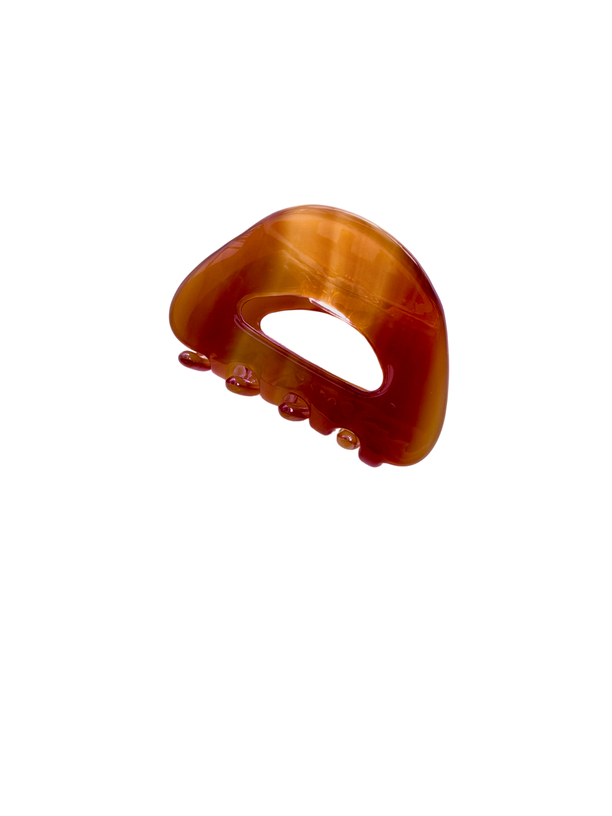 Hårspænde Nude Orange