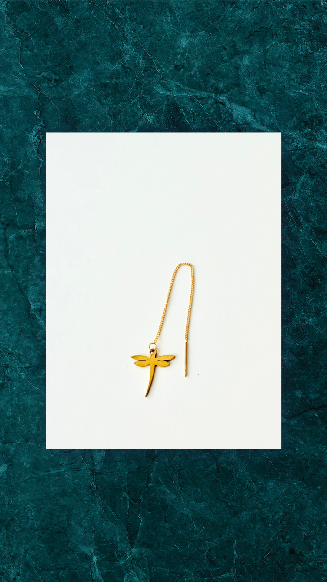 Forgyldt Ørering med Guldsmed - Personlig Stil