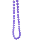 Forgyldt Halskæde med Lilla Perler