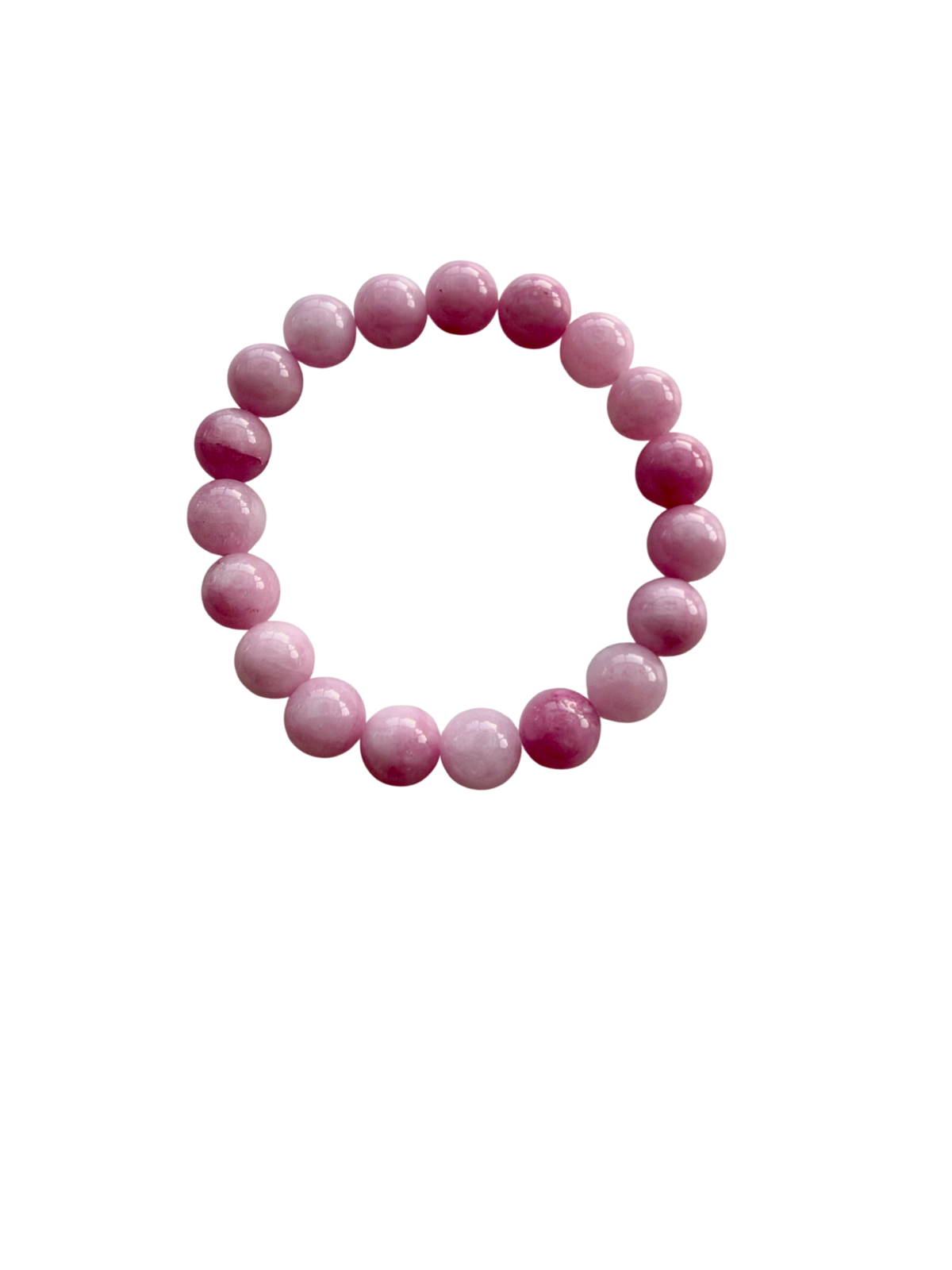 Armbånd med lyserøde perler #92