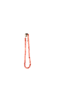 Halskæde med rosa perler