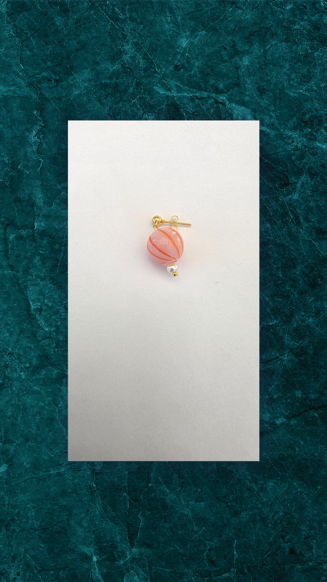 Forgyldt Ørering - Enkelt og Elegant Håndlavet Smykke