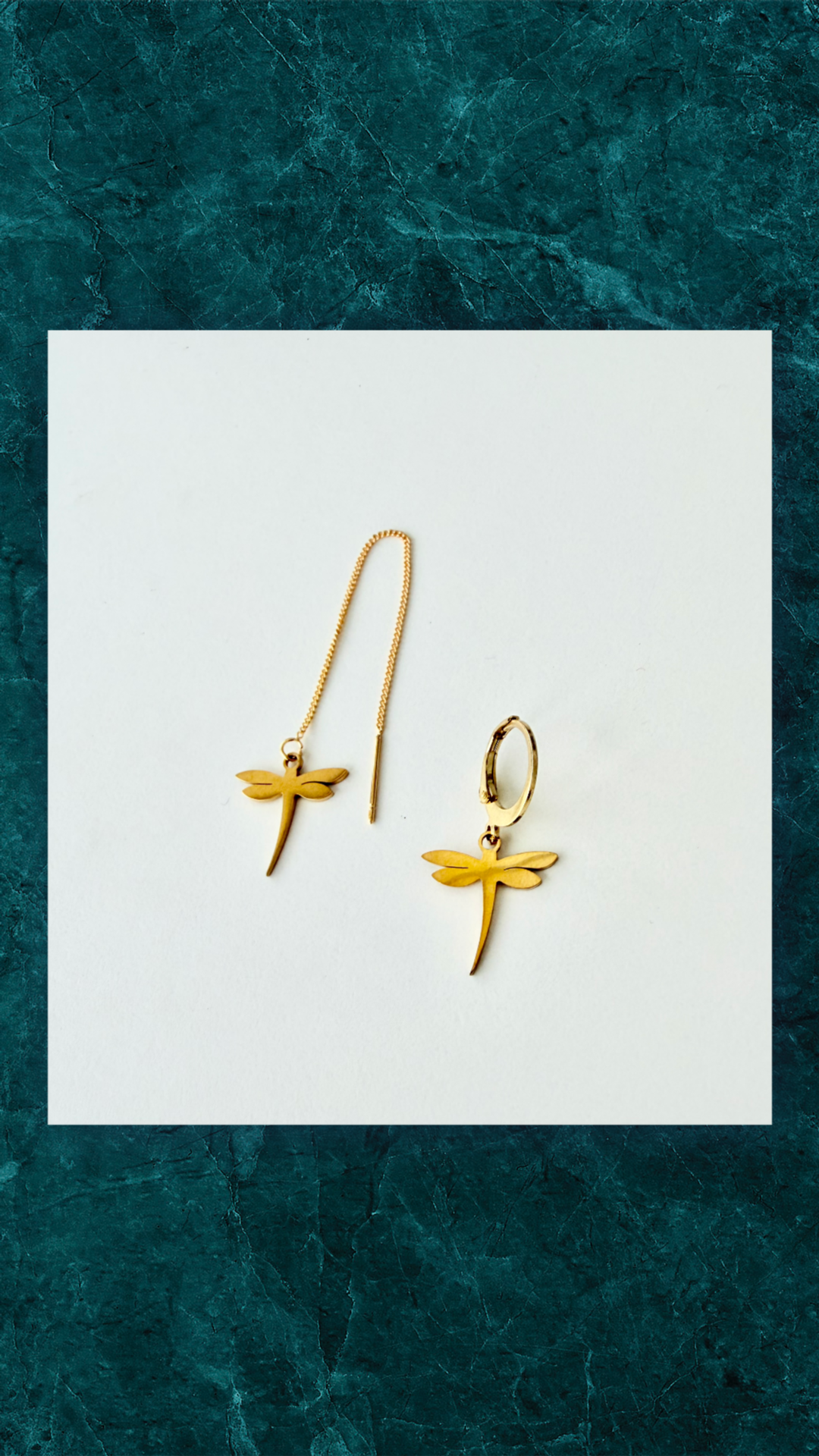 Forgyldte Øreringe med Guldsmed - Konfident Elegance