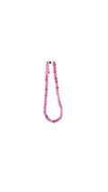 Håndlavet Halskæde med Lavendel Quartz Perler