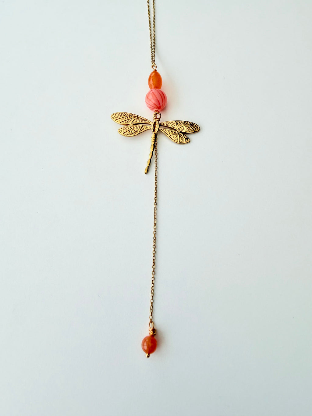 Y Halskæde Forgyldt - Håndlavet Guldsmed Design