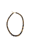 Halskæde med Tigereye Perler