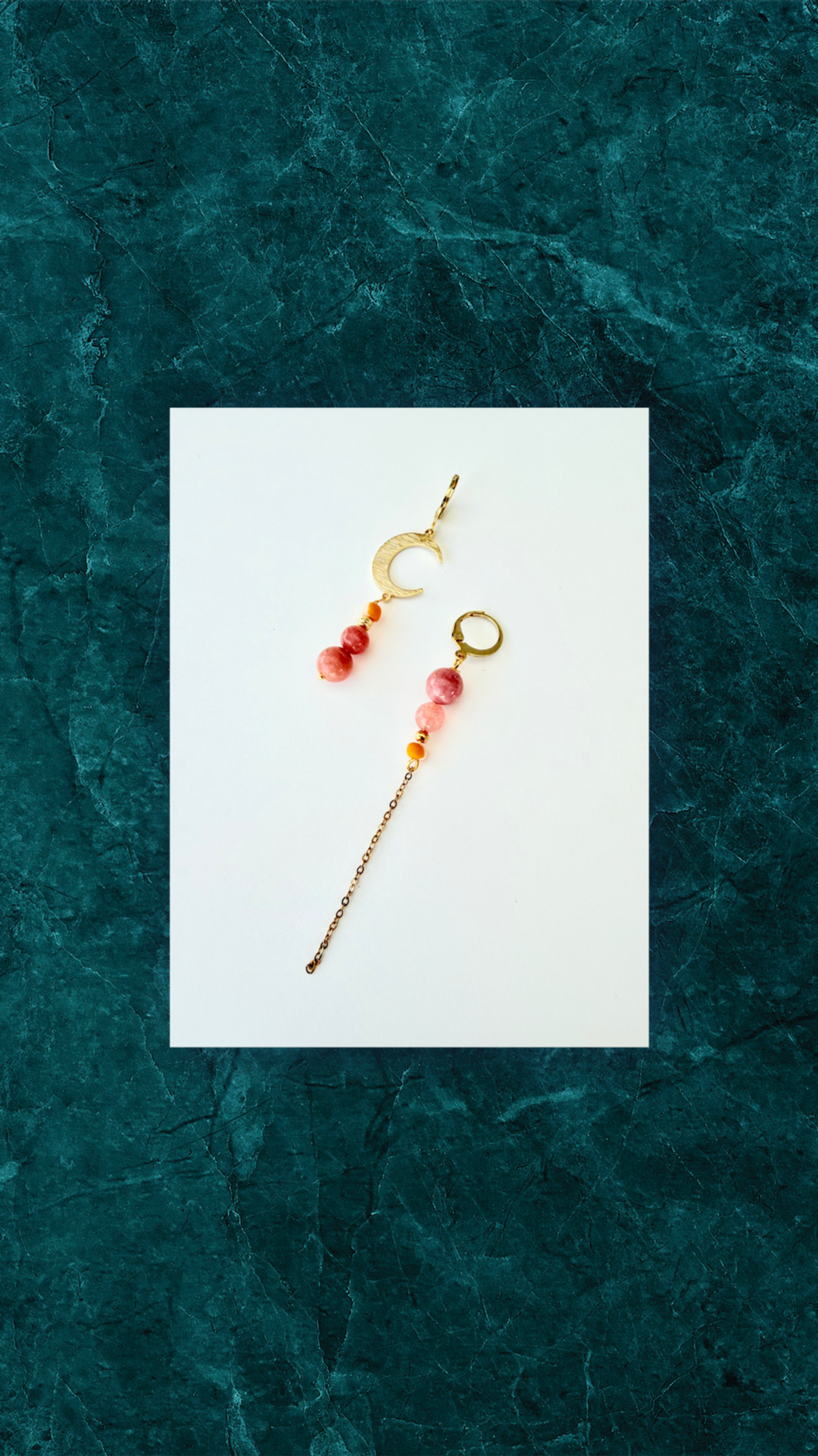 Forgyldte Creol Øreringe - Håndlavet Smykke