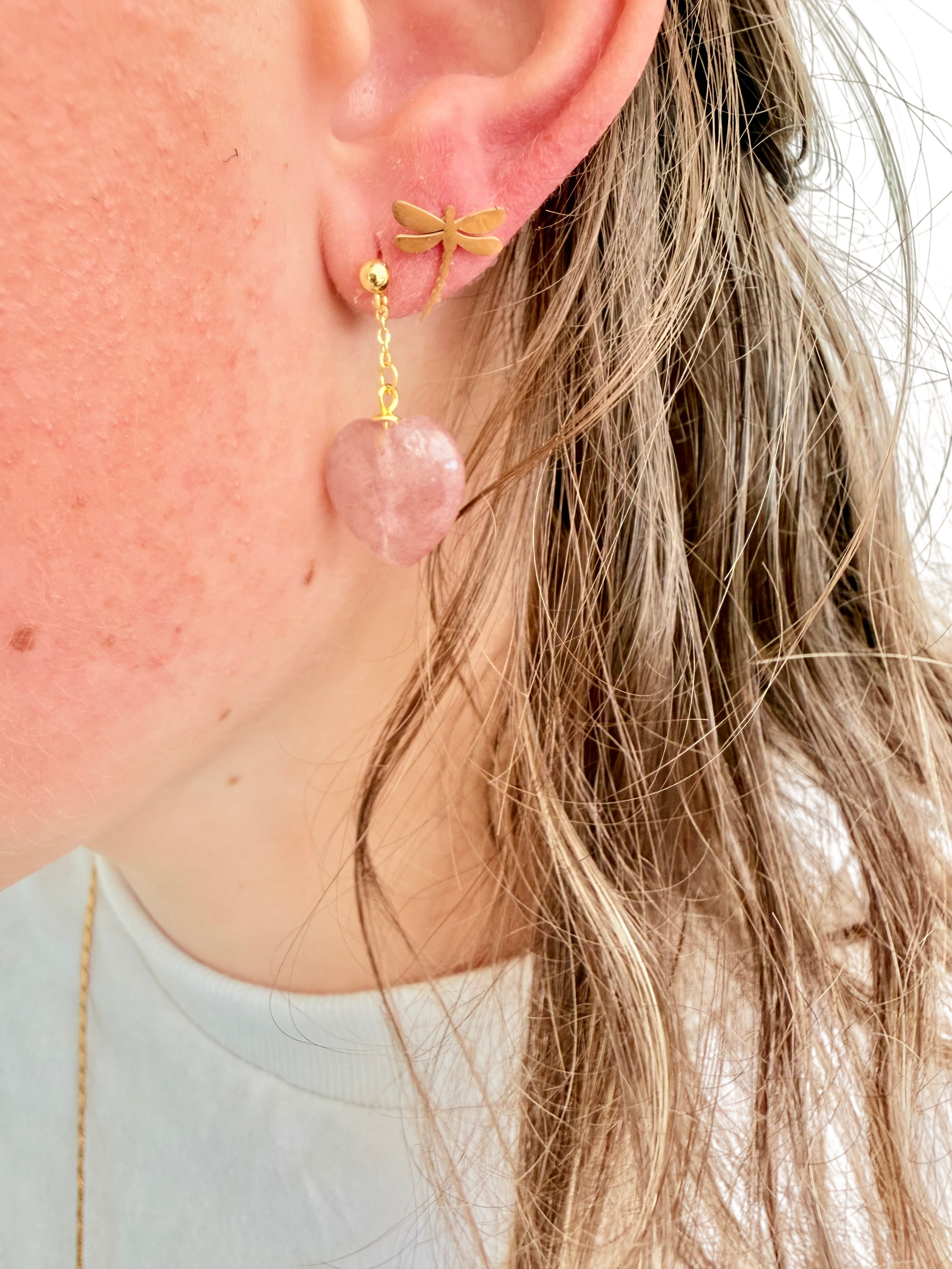 Ørestik med guldsmed enkelt  Mix & Match #08