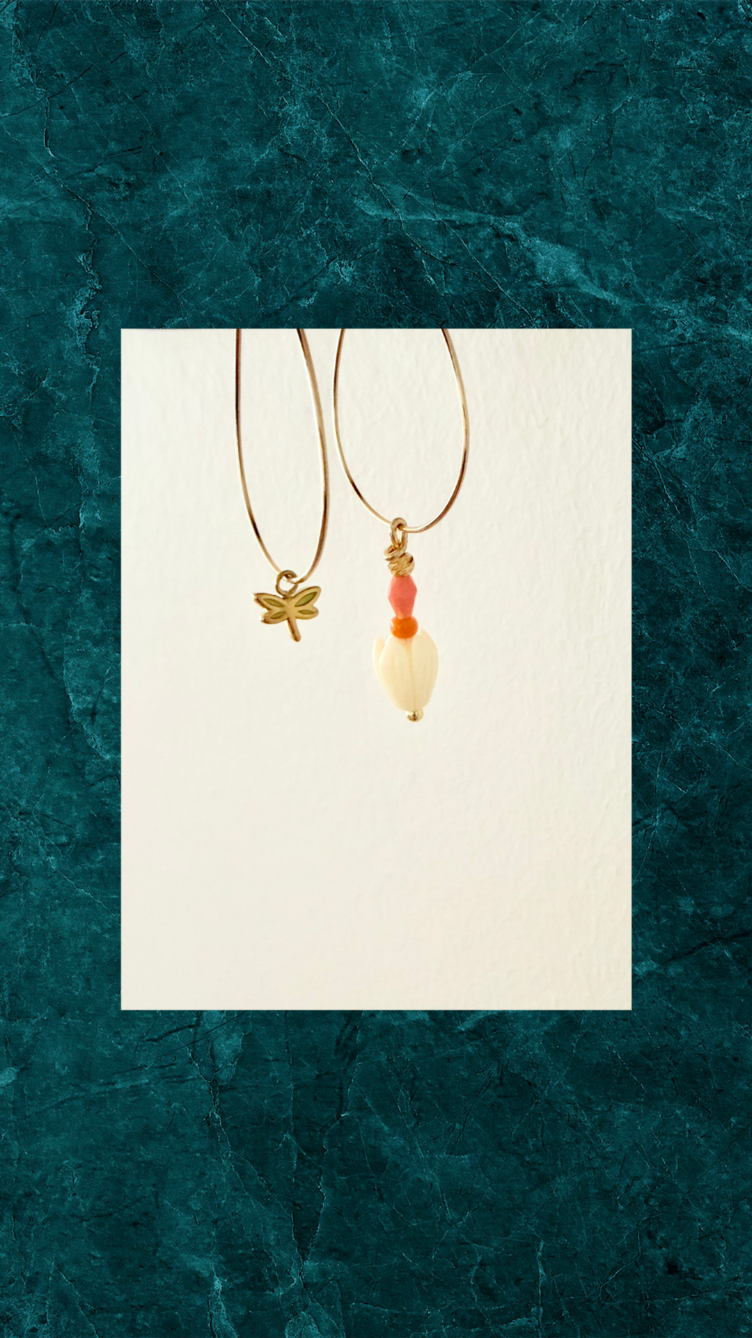 Forårs Øreringe – Guldsmed & Tulipan i Forgyldt Sølv