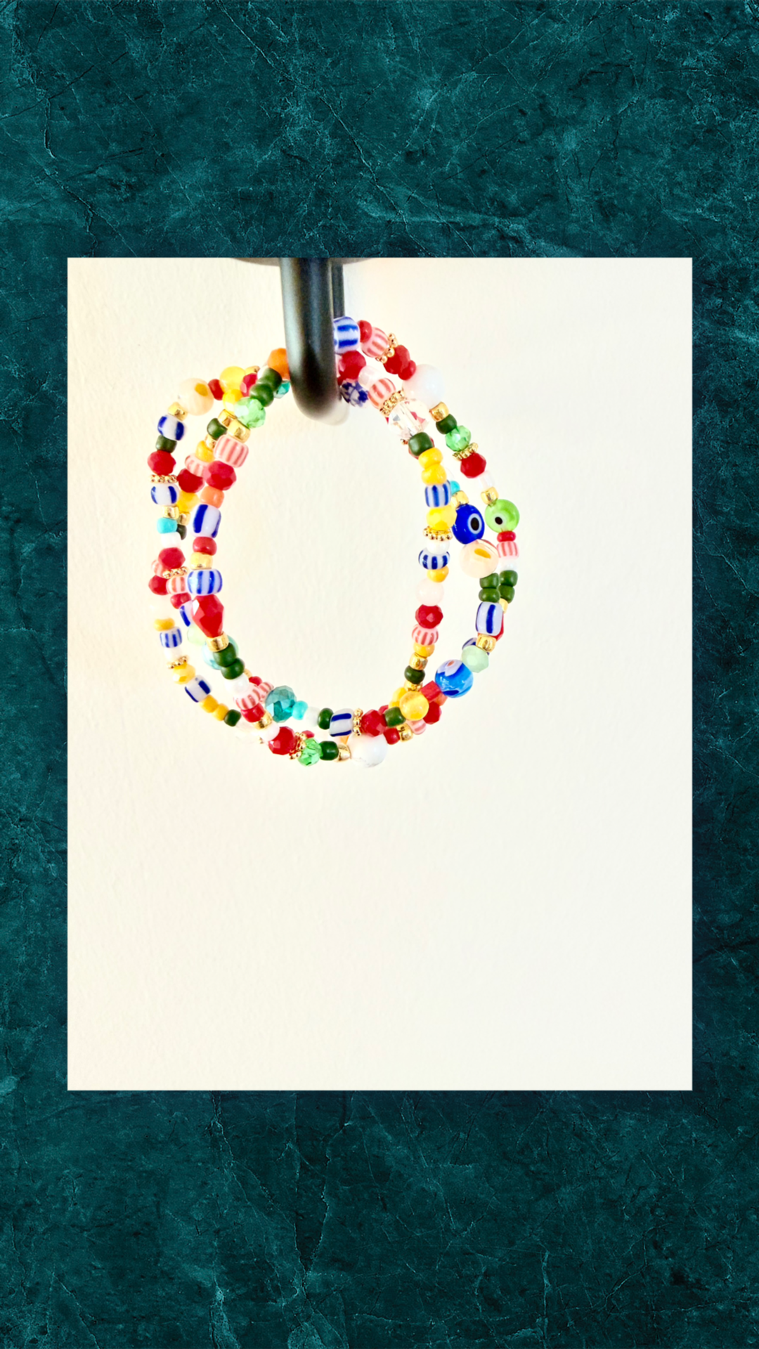 Armbånd Sæt 3 stk. Multi Colour - Elastik