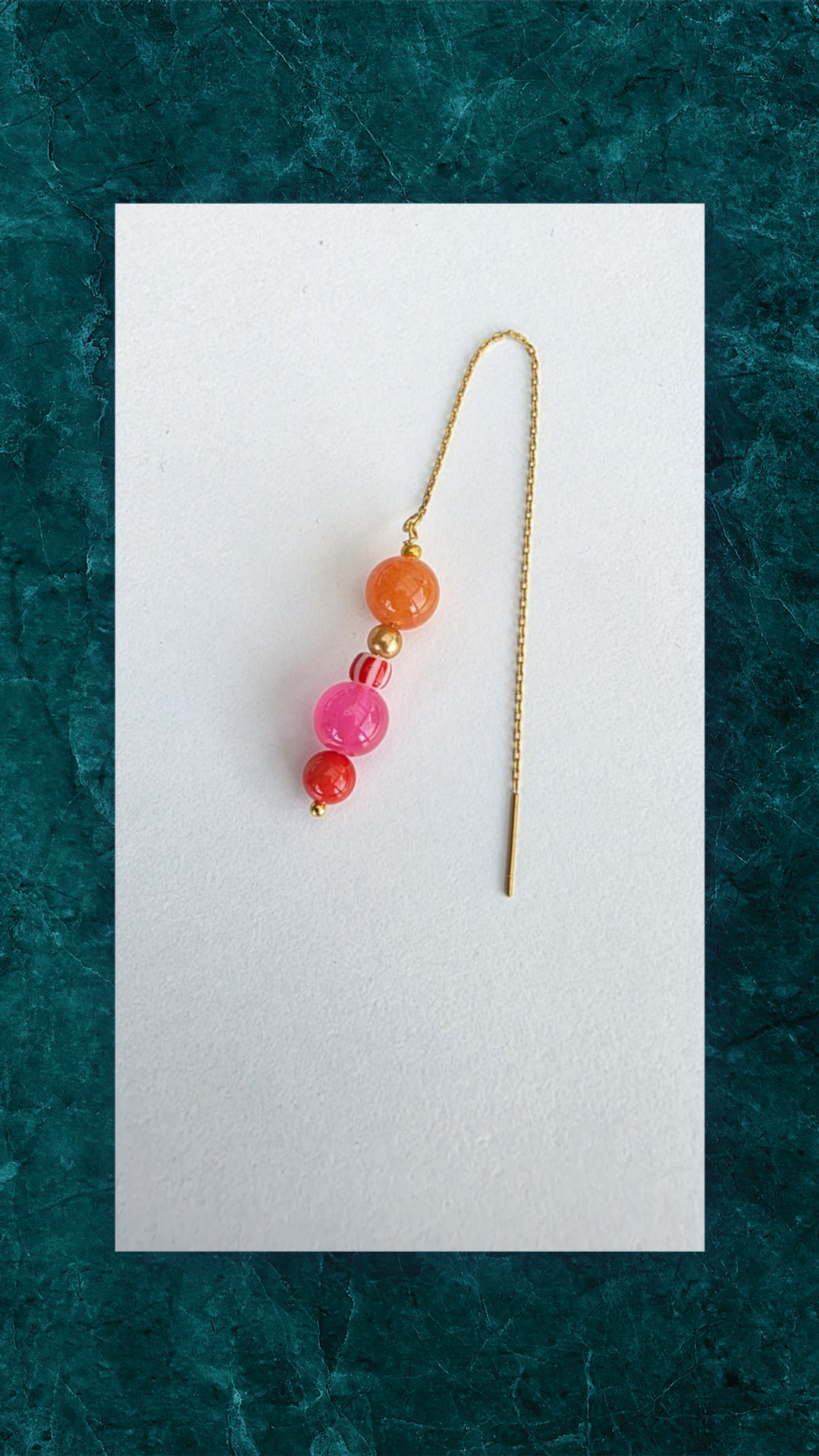 Forgyldt Ørering - Enkelt og Elegant Håndlavet Smykke