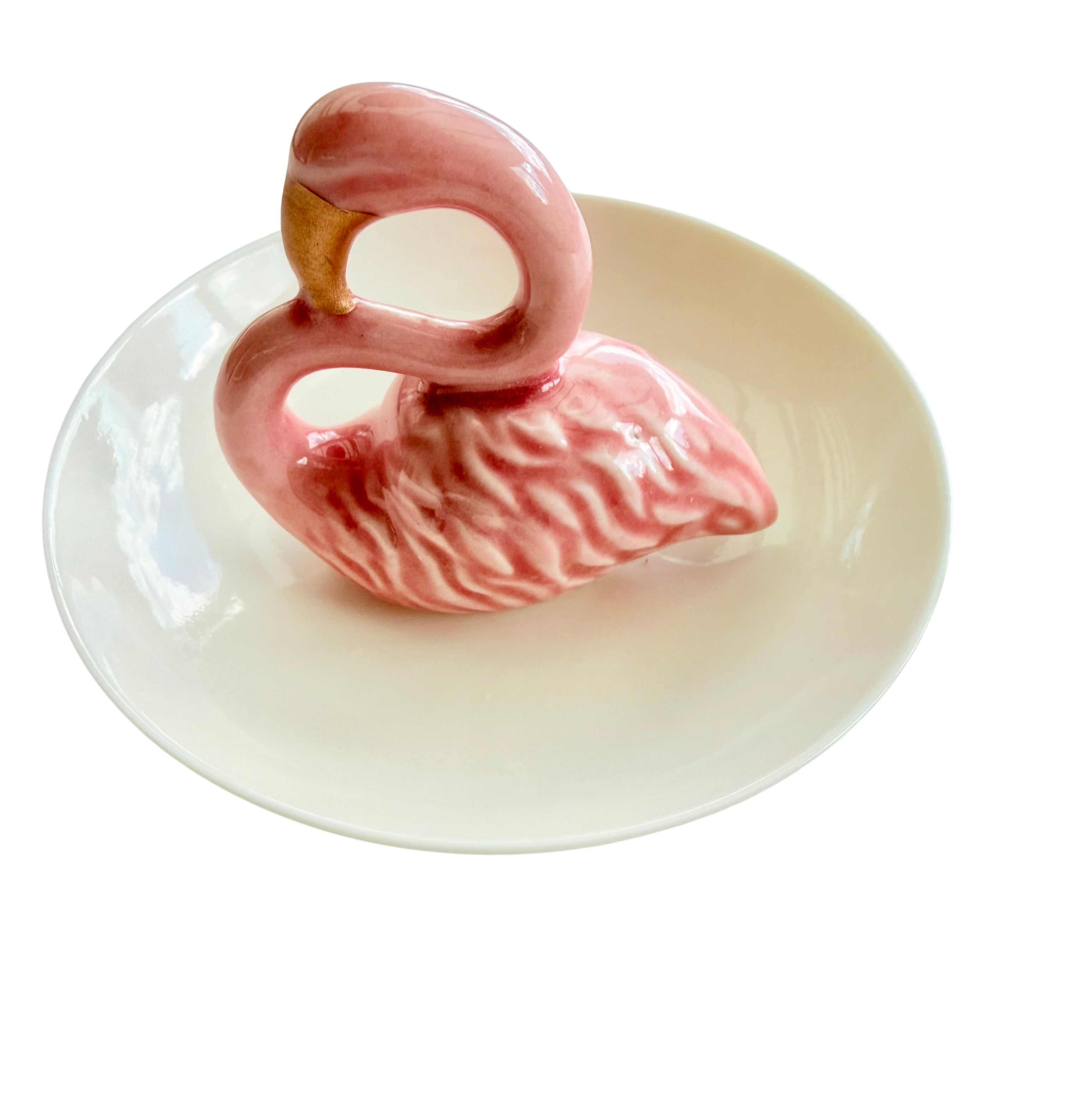 Flamingo Smykkeskål i Porcelæn