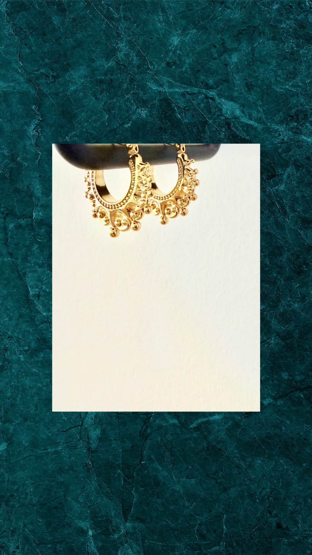 Titanium Stål Øreringe – Forgyldt & Allergivenlig