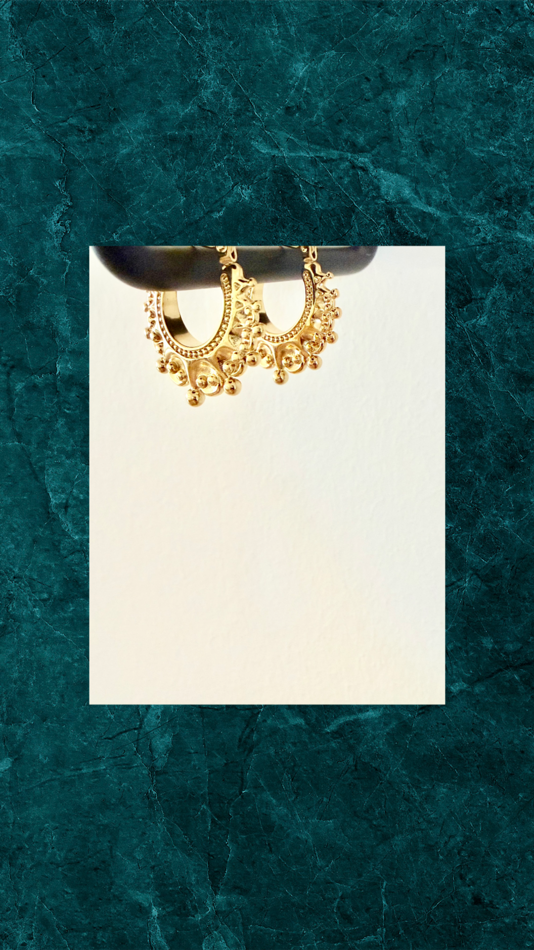 Titanium Stål Øreringe – Forgyldt & Allergivenlig