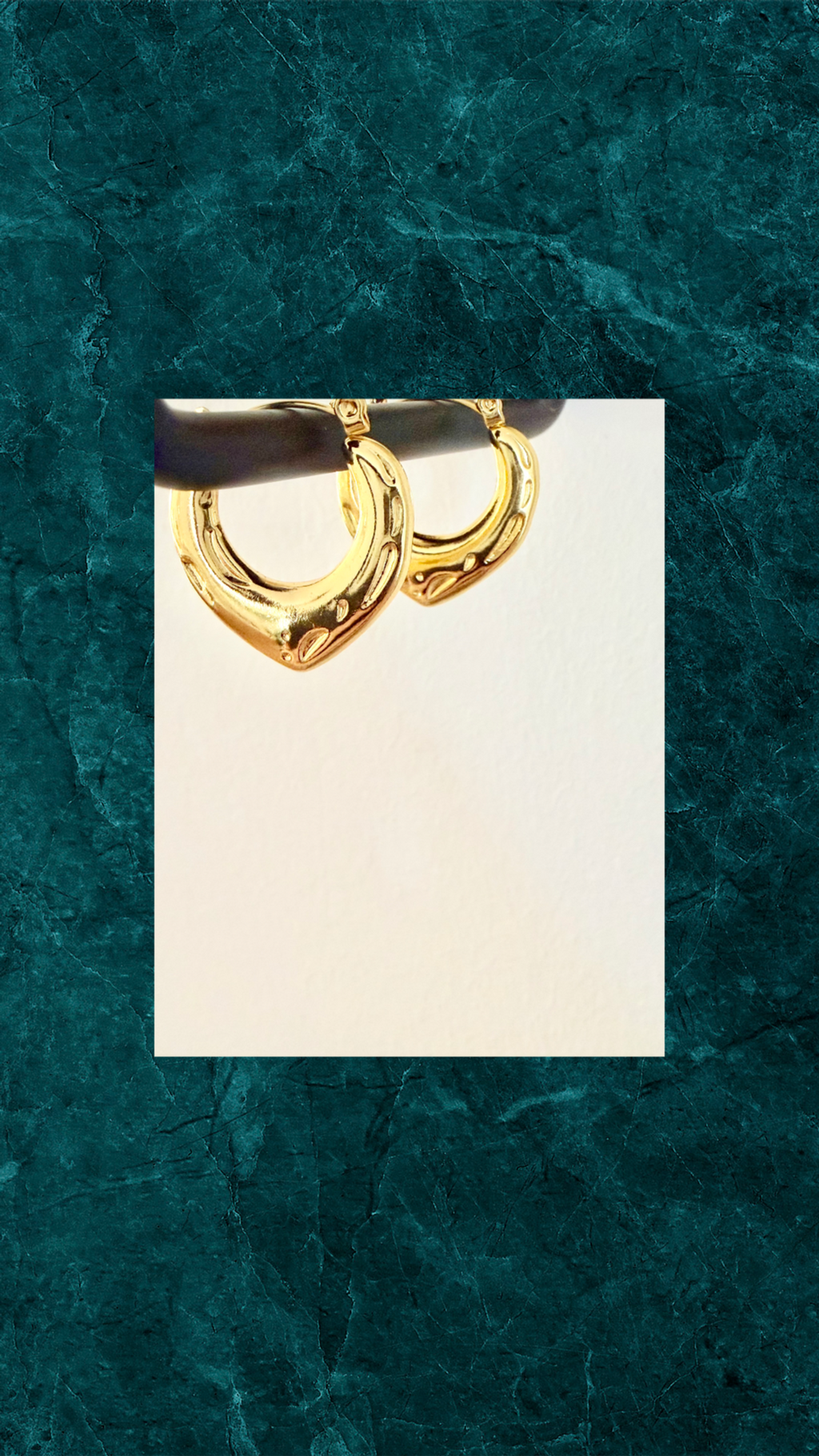 Rustfrit Stål Øreringe – Forgyldt & Slidstærke