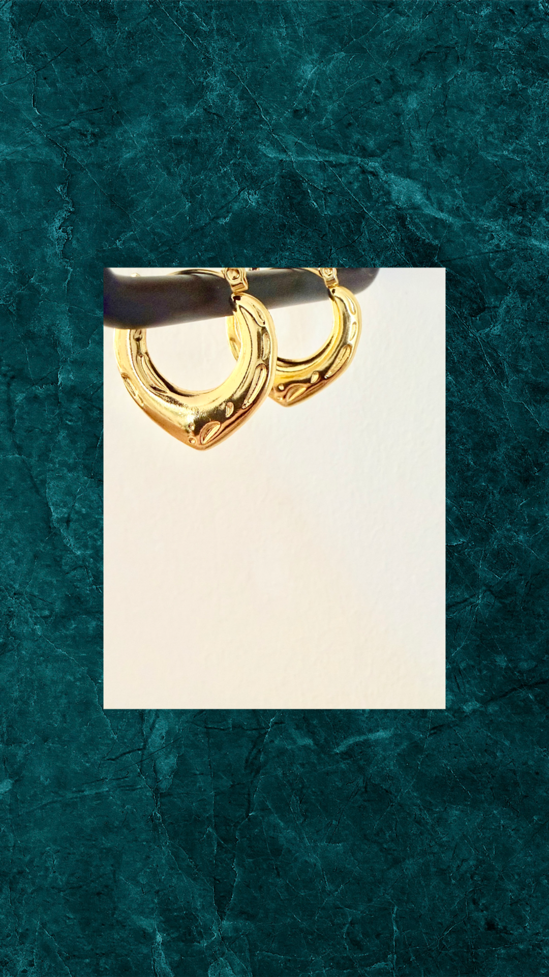 Rustfrit Stål Øreringe – Forgyldt & Slidstærke