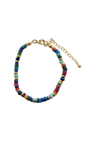 Håndlavet Forgyldt Armbånd – Multi Colour Summer