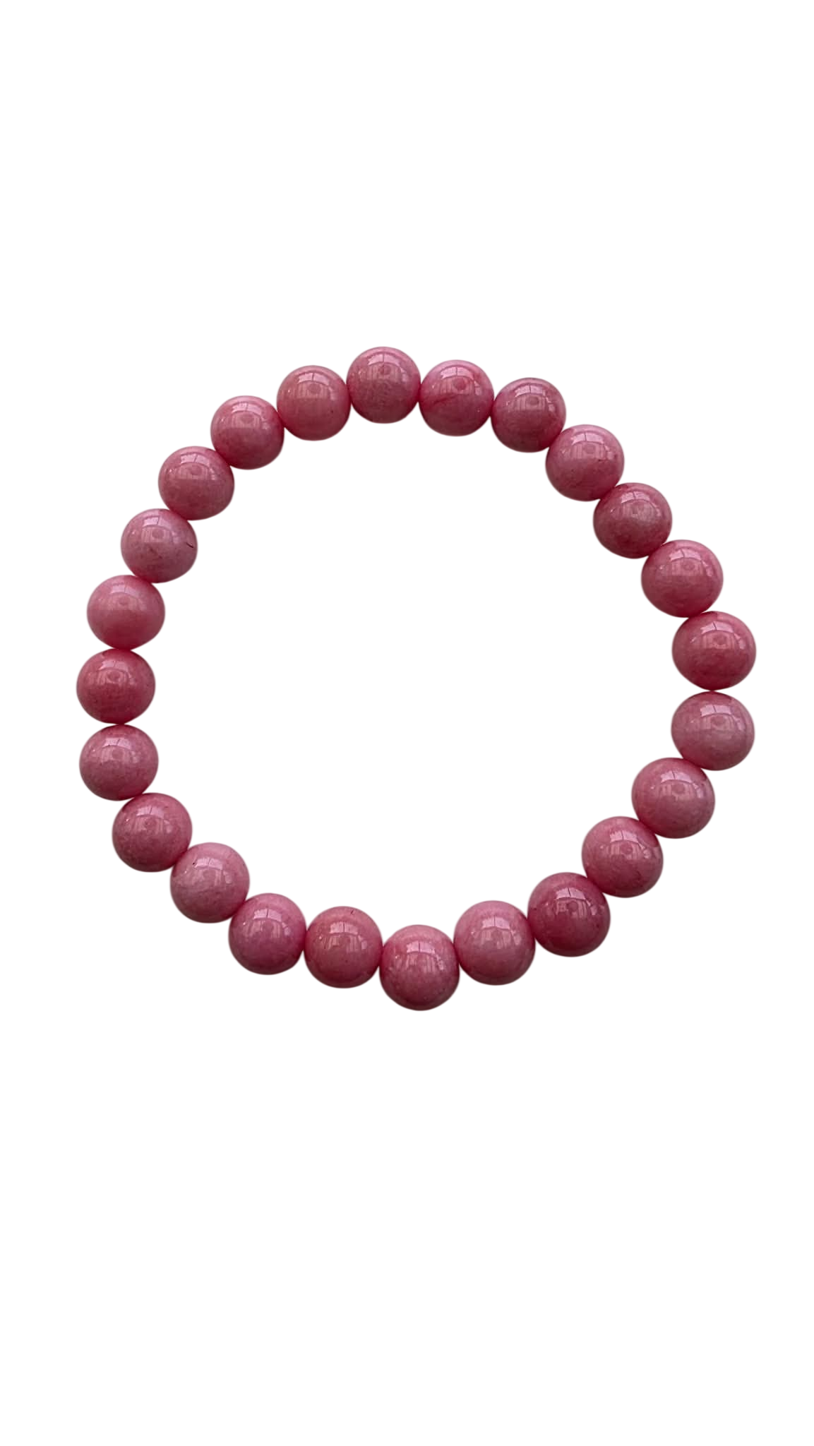 Rosa Elastik Armbånd - Håndlavet Smykke