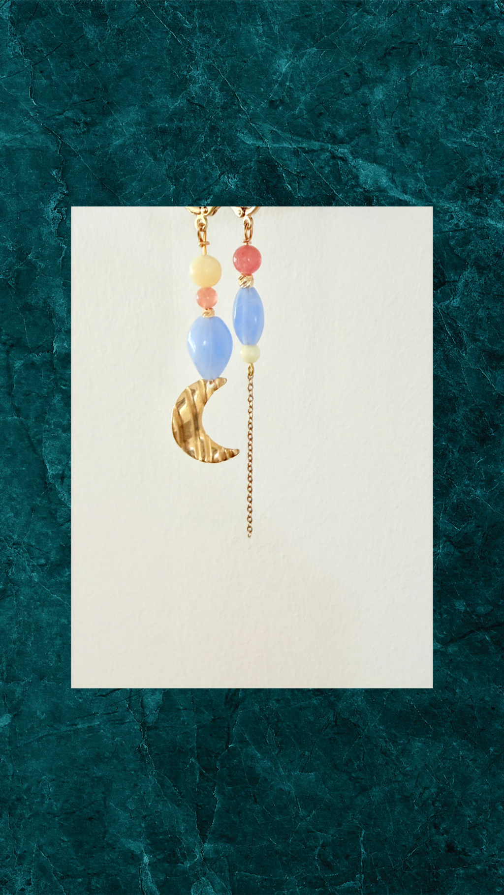 Forgyldte Øreringe - Den Usynlige Garderobe