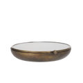 Round Glass Box 14x3 cm.