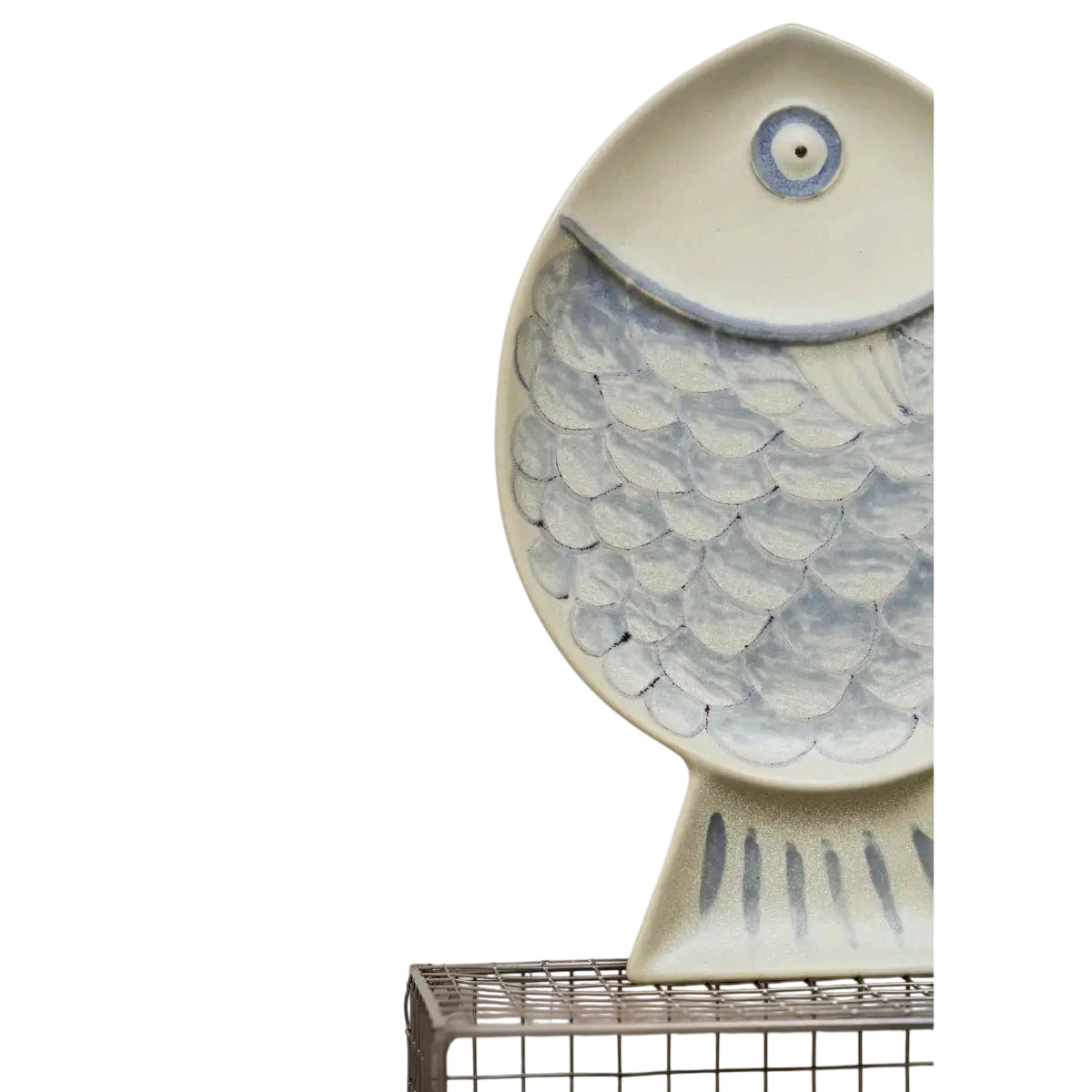 Stoneware Fish Tray