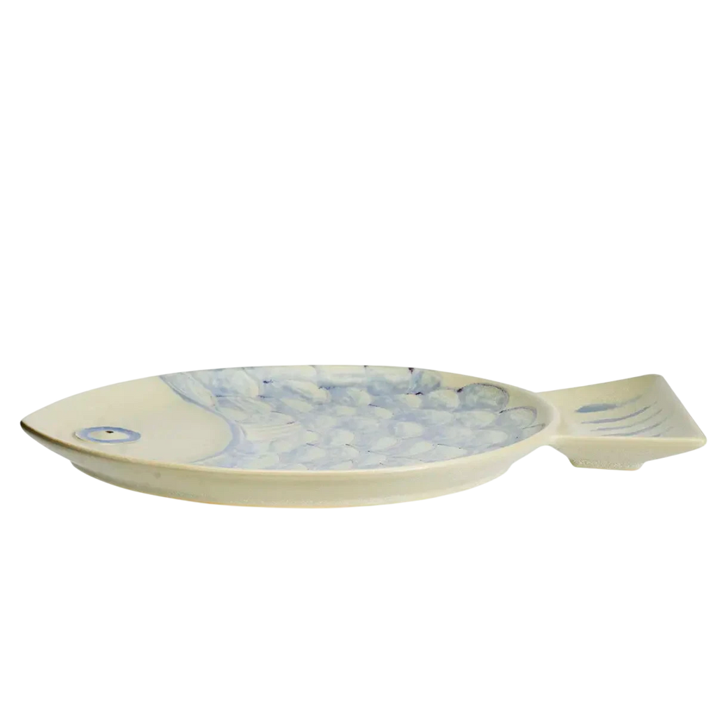 Stoneware Fish Tray