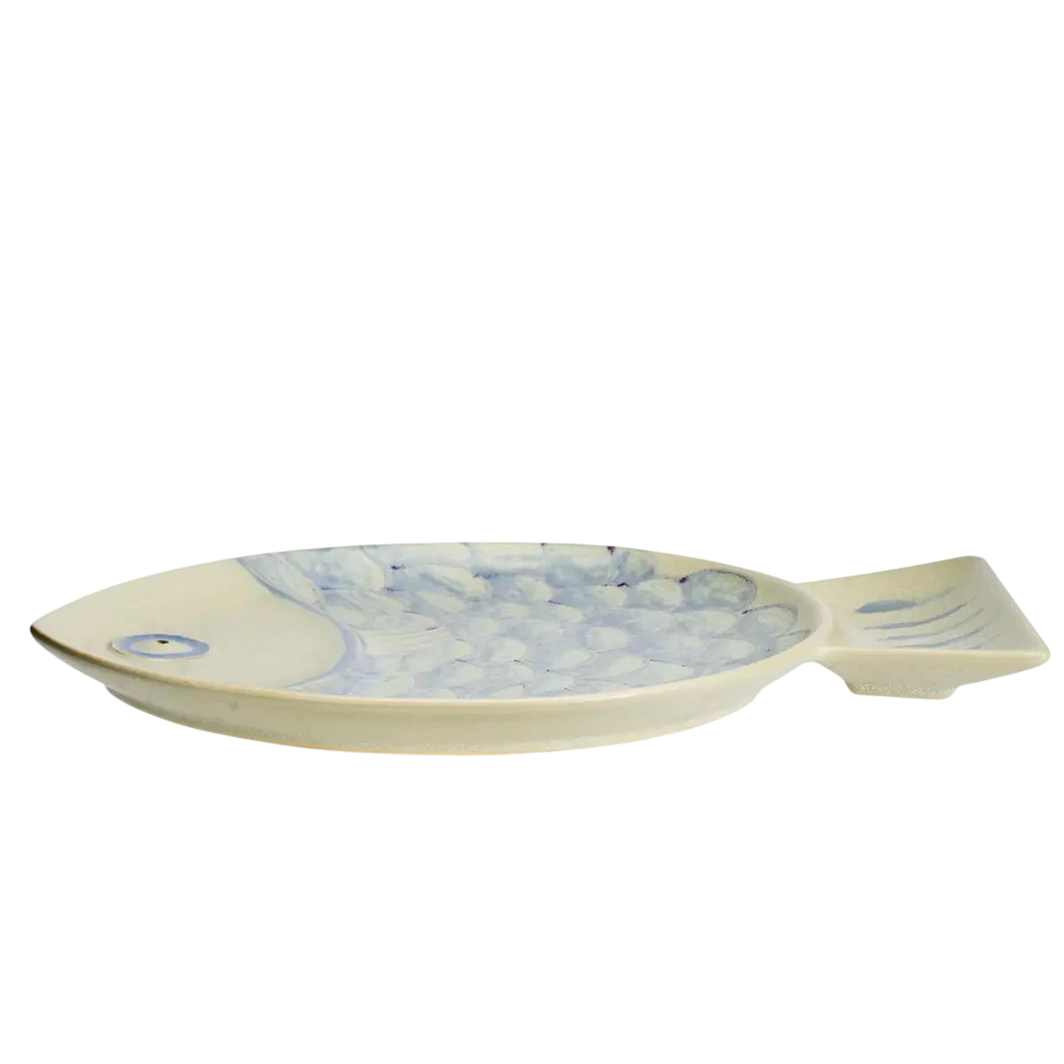 Stoneware Fish Tray