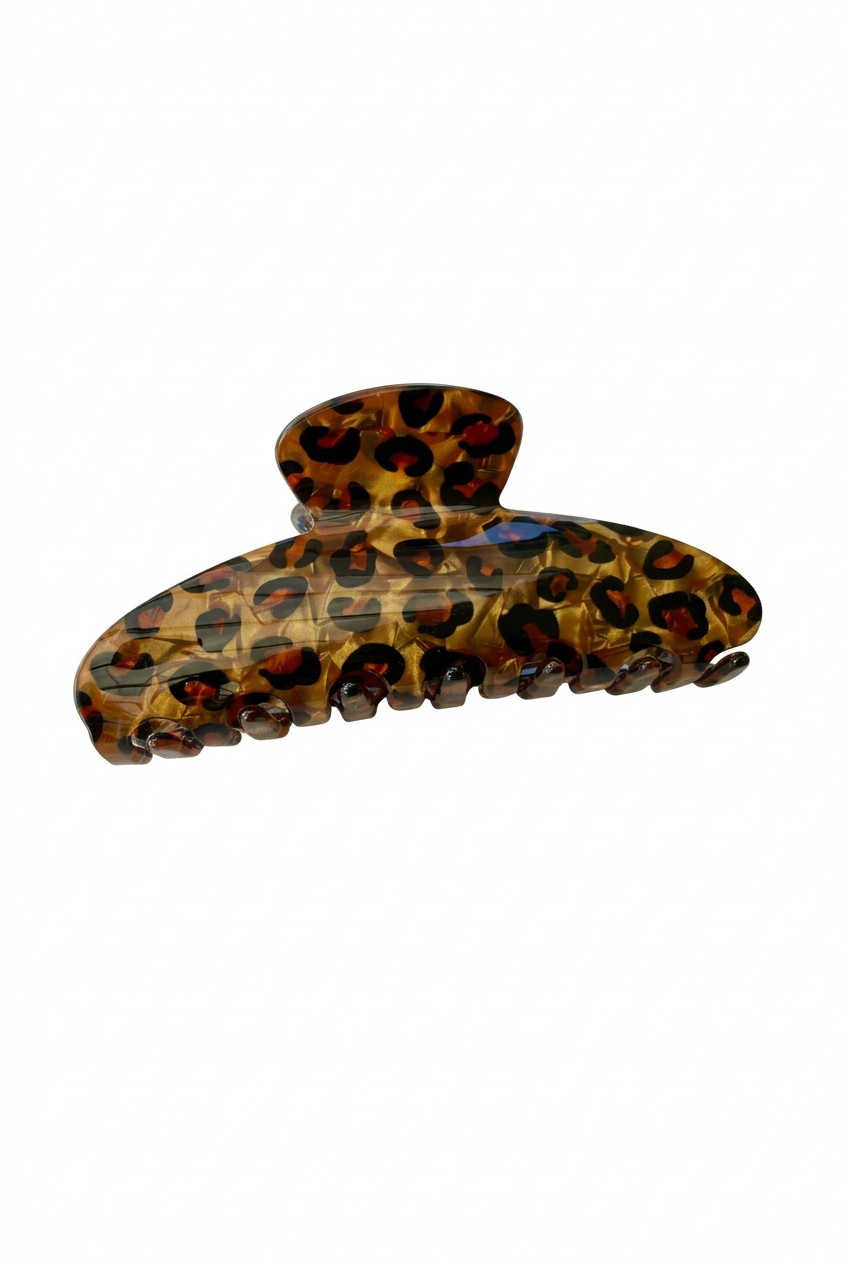 Leopard Hårklemme